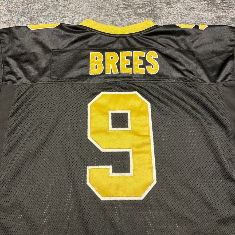 Reebok Vintage Drew Brees #9 New Orleans Saints Jersey Size 56 Stitched - Picture 5 of 11